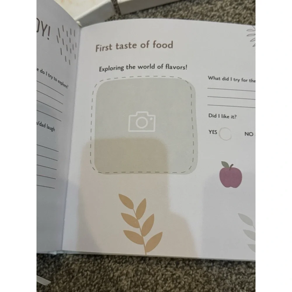 My First Steps In This World‎ Baby Book Keepsake Journal Deer